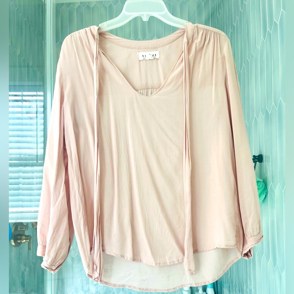 Light pink blouse by Velvet
